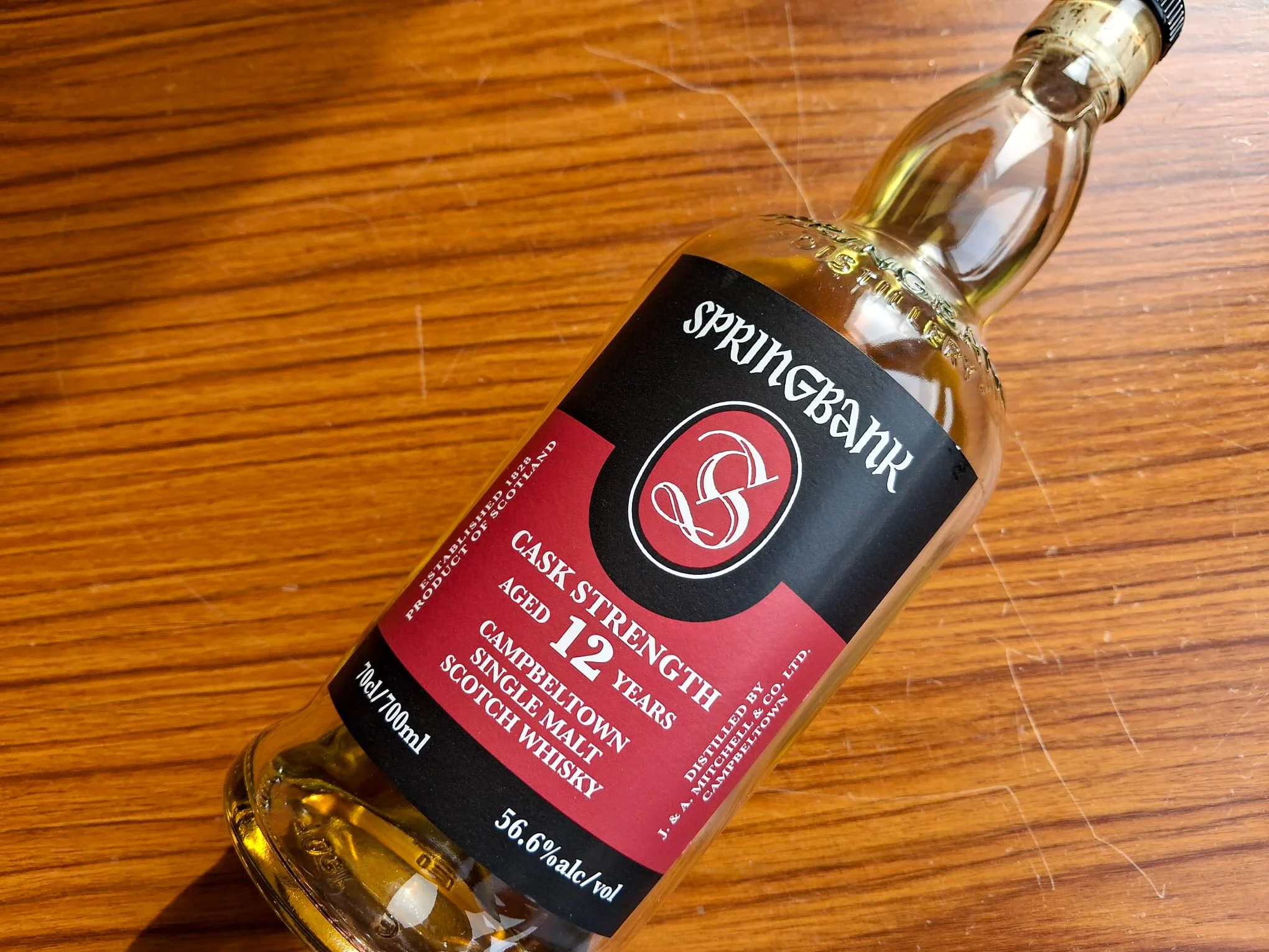 Springbank 12yo Cask Strength 2026 — Dramface